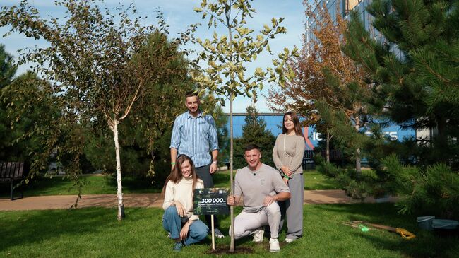 Компания GRASS высадила 300-тысячное дерево в рамках программы #ГрассЛес