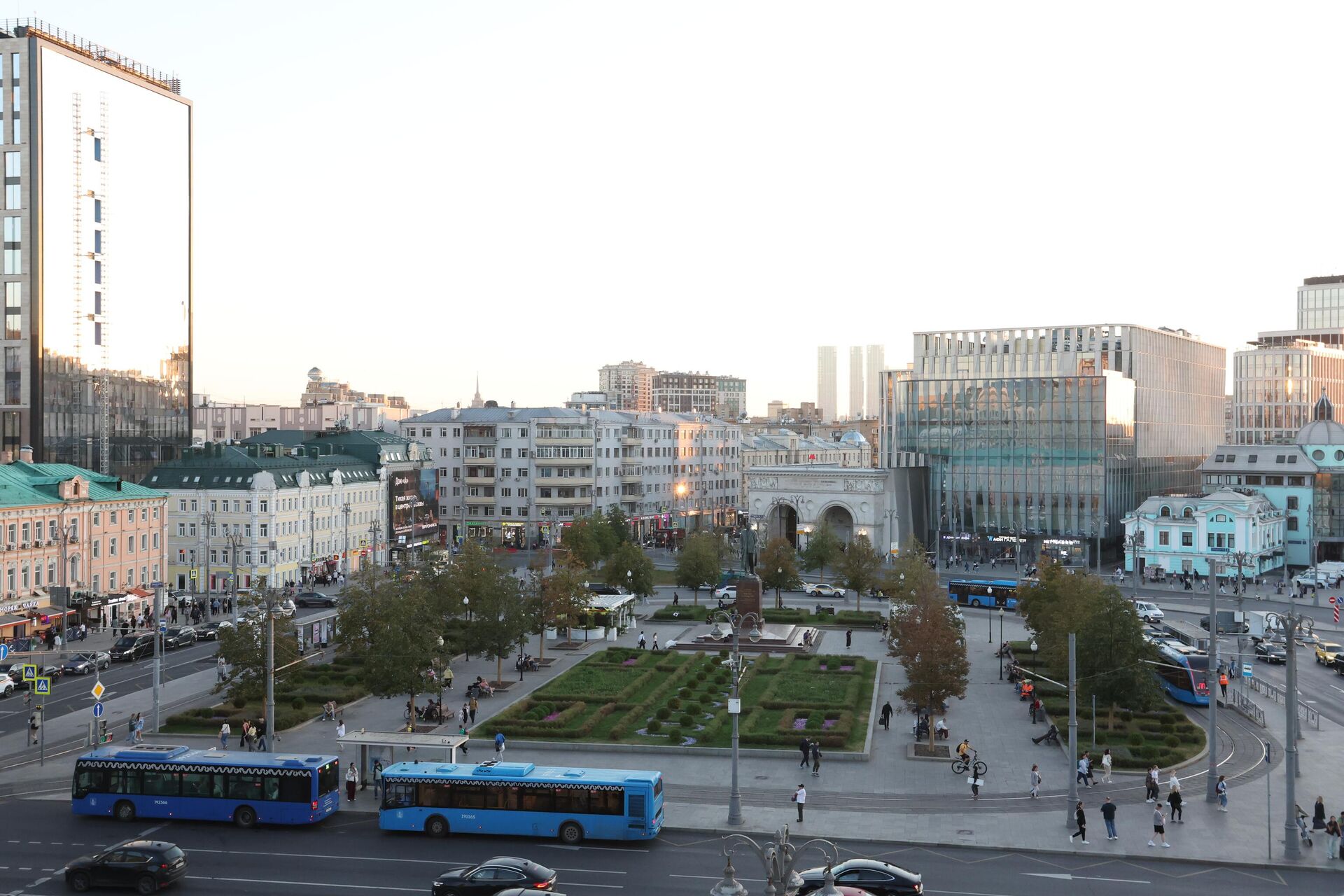 Площадь Тверская Застава Площадь Тверская Застава - РИА Новости, 1920, 09.10.2025