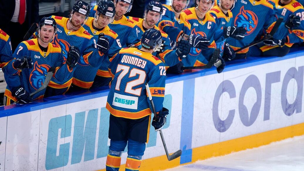 "Шанхайские драконы" обыграли минское "Динамо" в матче КХЛ