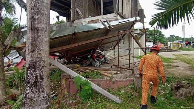 Последствия землетрясения на Филиппинах