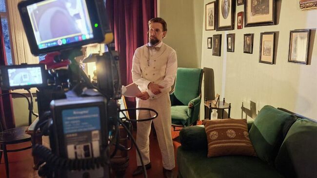 Съемки фильма о жизни и творчестве Чехова прошли в Подмосковье Съемки фильма о жизни и творчестве Чехова прошли в Подмосковье