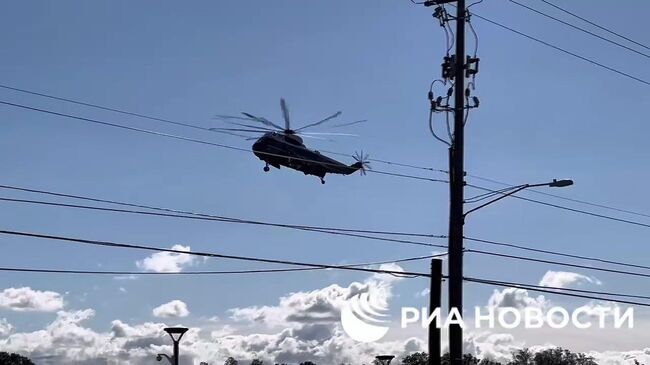 Трамп прибыл в медицинский центр Уолтера Рида