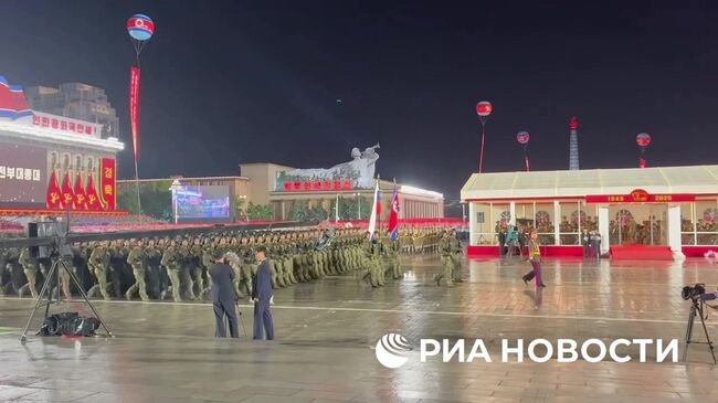 Парад по случаю 80-летия создания Трудовой партии КНДР в Пхеньяне