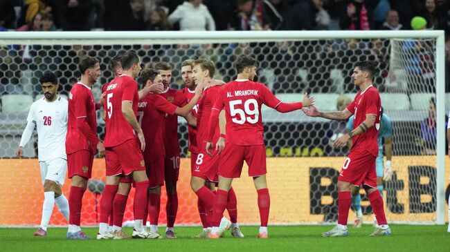 Футбол. Товарищеский матч. Россия - Иран