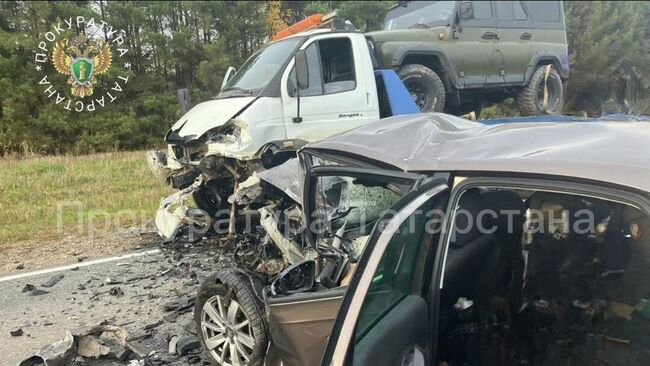 ДТП в Агрызском районе в Татарстане