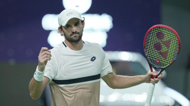 Валентин Вашеро в финале теннисного турнира Shanghai Masters