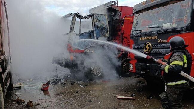 Последствия удара ВСУ в селе Введенская Готня Белгородской области