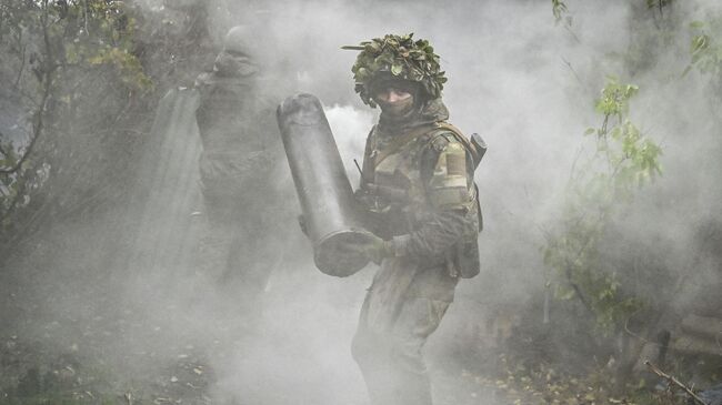 Российский военнослужащий