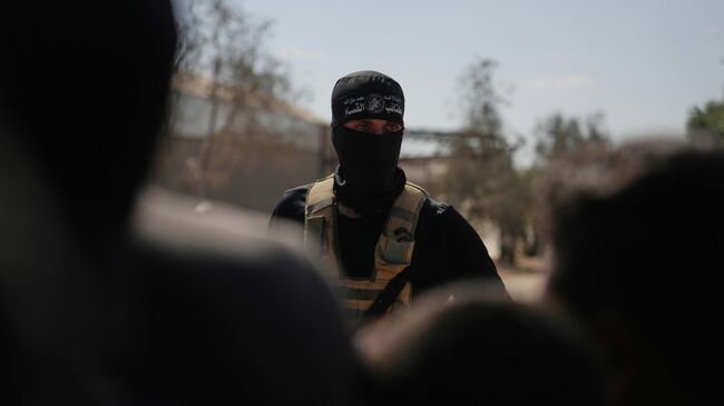 Бойцы движения ХАМАС