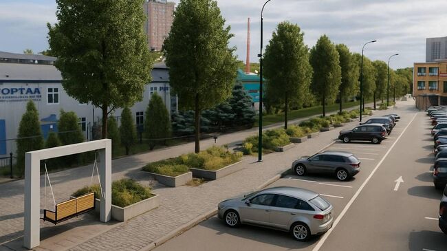 Проект благоустройства на месте павильона Труба в Серпухове