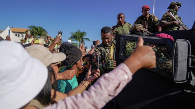 Военные в Антананариву. 14 октября 2025 Военные в Антананариву. 14 октября 2025