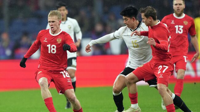 Футбол. Товарищеский матч. Россия - Боливия Футбол. Товарищеский матч. Россия - Боливия