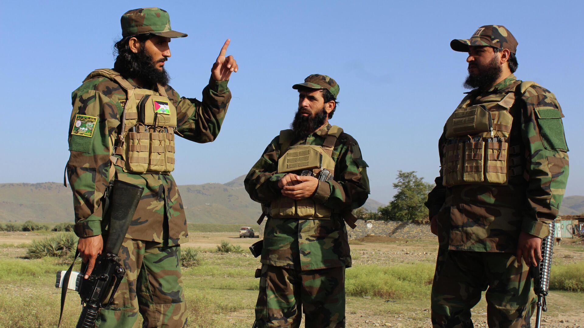 Афганские военнослужащие на границе в районе провинции Хост, Афганистан - РИА Новости, 1920, 12.12.2025