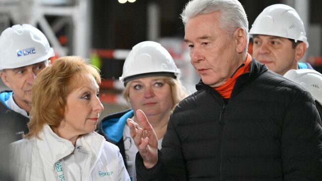 Мэр Москвы Собянин осмотрел ход строительства больницы №52 в Москве