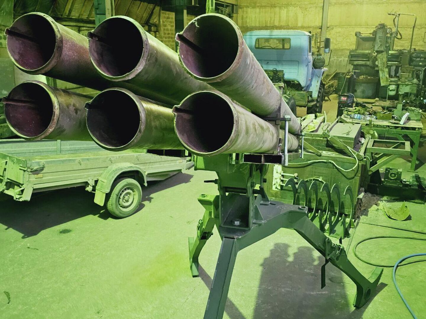 Реактивная артиллерийская установка Козерог-1 Реактивная артиллерийская установка Козерог-1