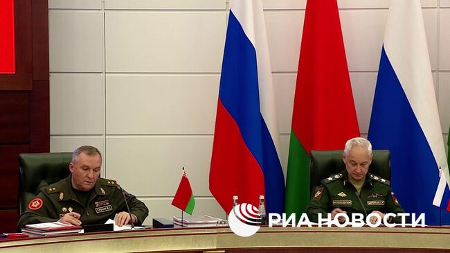 Подписание программы стратегического партнёрства в военной области между Россией и Белоруссией Подписание программы стратегического партнёрства в военной области между Россией и Белоруссией