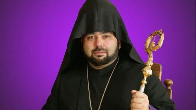 Глава Арагацотнской епархии Армянской апостольской церкви Мкртыч Прошян