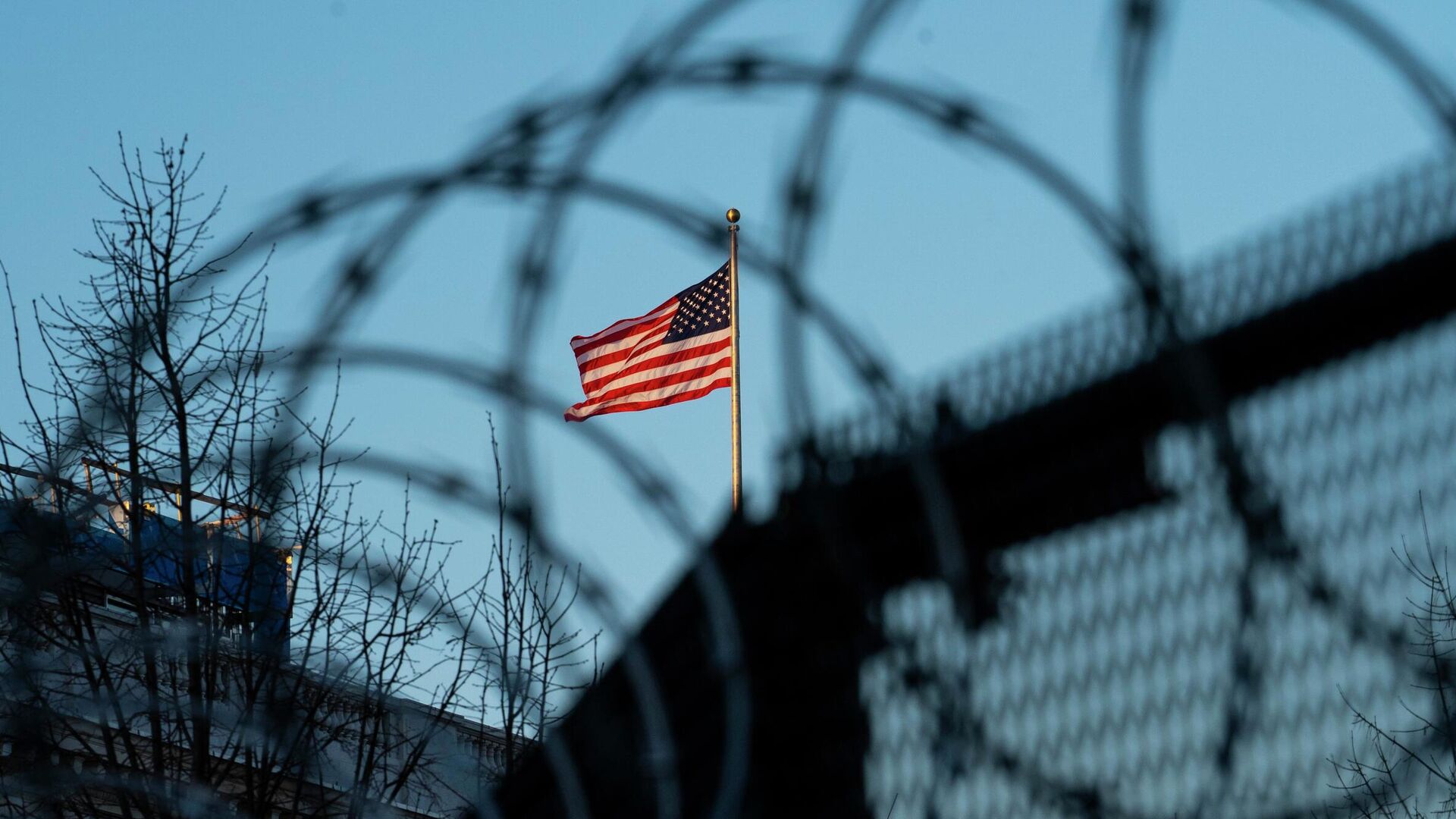 Американский флаг в Вашингтоне - РИА Новости, 1920, 23.10.2025