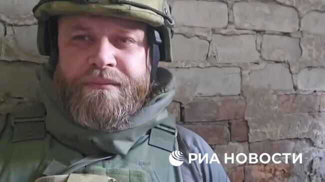 Кадры с погибшим военкором Иваном Зуевым