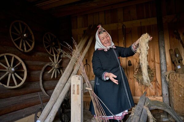 Марий Эл. В этнокультурном комплексе Шоруньжа Марий Эл. В этнокультурном комплексе Шоруньжа