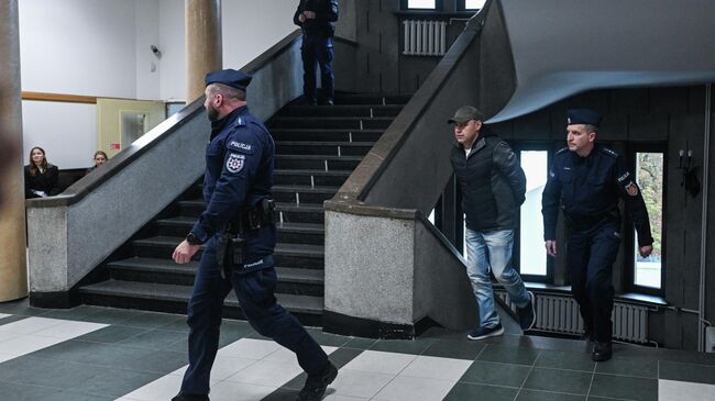 Владимир Журавлев, подозреваемый в теракте на Северном потоке, в Варшавском суде