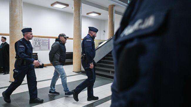 Владимир Журавлев, подозреваемый в теракте на Северном потоке, в Варшавском суде