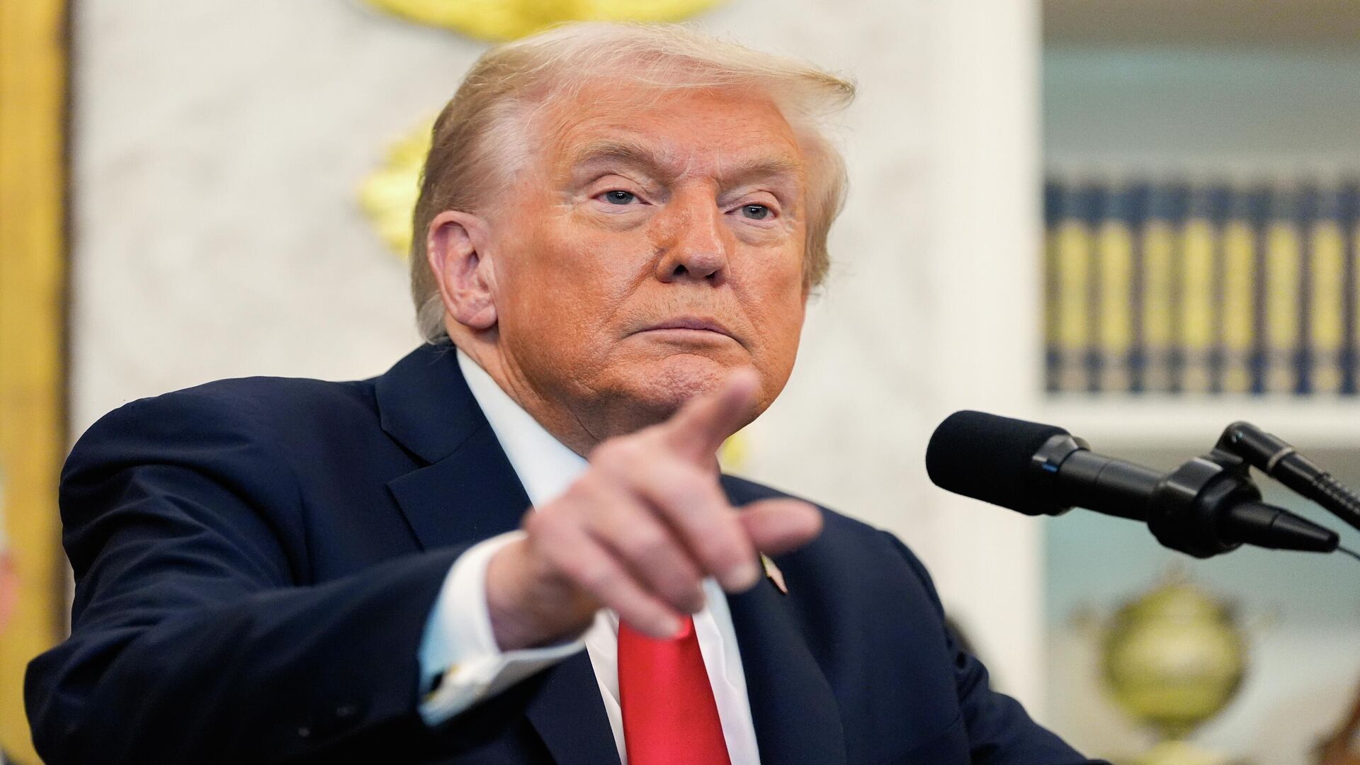 Президент США Дональд Трамп Президент США Дональд Трамп - РИА Новости, 1920, 04.11.2025