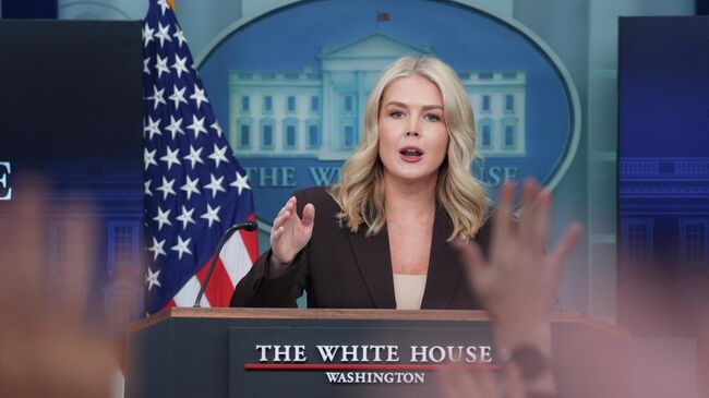  Пресс-секретарь Белого дома Каролин Левитт