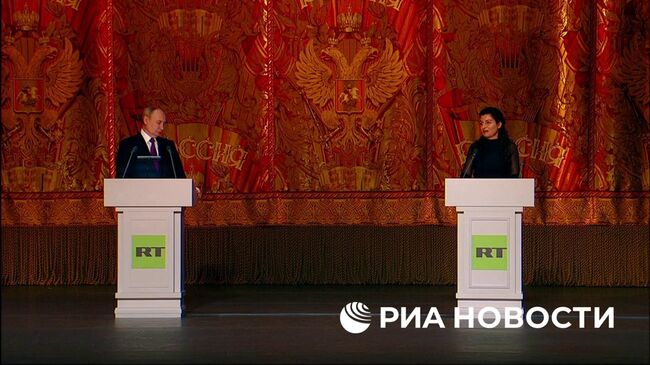 Маргарита Симоньян поблагодарила Путина за возможность работать и защищать свои убеждения