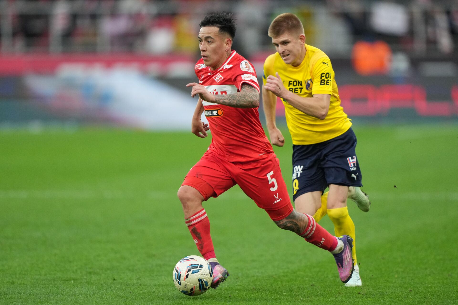 Футбол. РПЛ. Спартак (Москва) - Ростов (Ростов-на-Дону) - РИА Новости, 1920, 18.10.2025