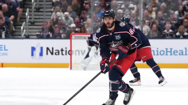 Хоккеист Коламбус Блю Джекетс Кирилл Марченко