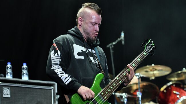 Бас-гитарист группы Limp Bizkit Сэм Риверс