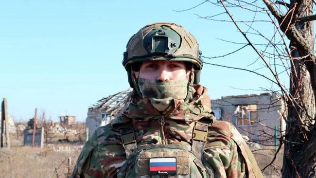 Российский военнослужащий с позывным Мгновенный