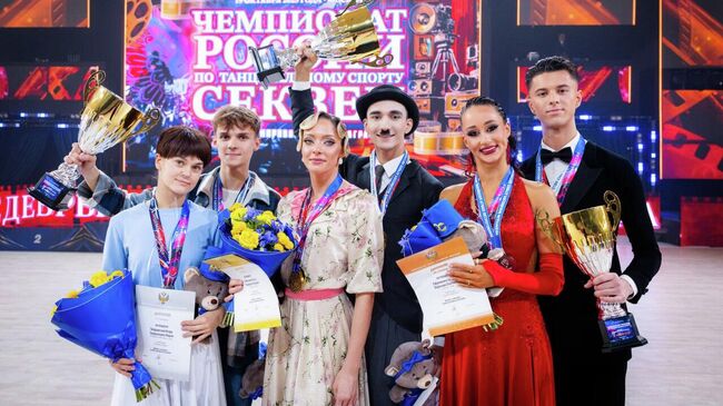 Победители и призеры чемпионата России по танцевальному спорту в спортивной дисциплине секвей - европейская программа