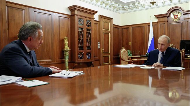 Встреча Путина с Мутко