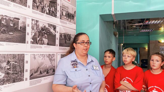 Экскурсионный маршрут в ВДЦ Океан с использованием модулей комплексной мобильной экспозиции Освобождение. Крым и Освобождение. 1943-1945 гг. Экскурсионный маршрут в ВДЦ Океан с использованием модулей комплексной мобильной экспозиции Освобождение. Крым и Освобождение. 1943-1945 гг.