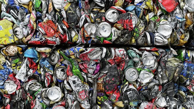 Работа мусоросортировочного завода