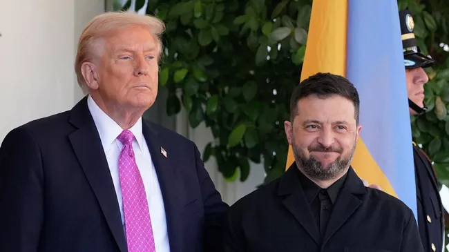 Дональд Трамп и Владимир Зеленский