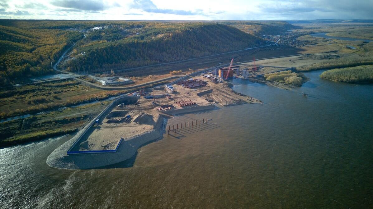 Левый берег Ленского моста Левый берег Ленского моста - РИА Новости, 1920, 20.11.2025