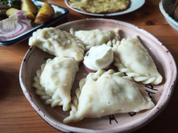 В ресторане Мари подают марийские пельмени подкоголи В ресторане Мари подают марийские пельмени подкоголи