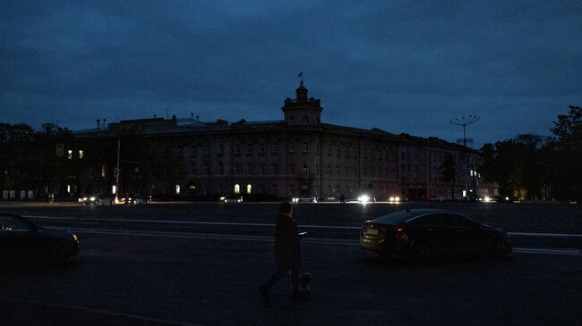 Отключение электроэнергии в Чернигове