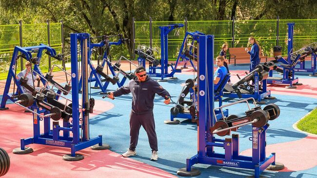 Современный спорткластер на юго-западе Москвы