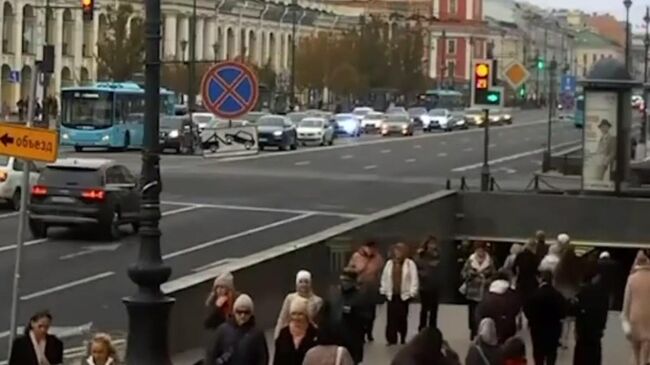 Массовое ДТП в Петербурге