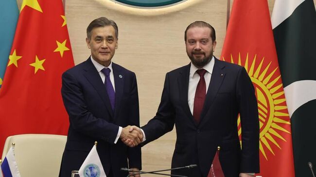 Подписание Меморандума о взаимопонимании между Секретариатом ШОС и Фондом Росконгресс