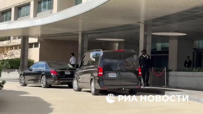 Прибытие Петера Сийярто в Госдепартамент Прибытие Петера Сийярто в Госдепартамент