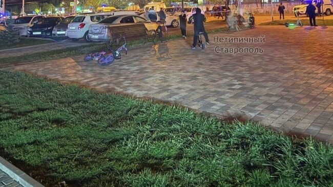 На месте взрыва в Ставрополе На месте взрыва в Ставрополе