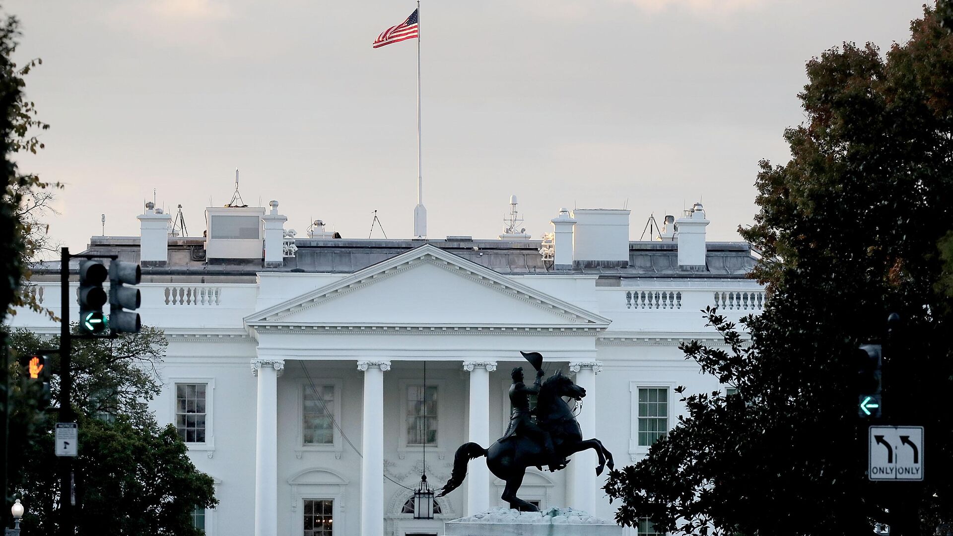 Белый дом в Вашингтоне Белый дом в Вашингтоне - РИА Новости, 1920, 23.10.2025