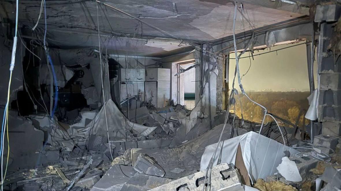 Жилой дом в Красногорске атаковал дрон