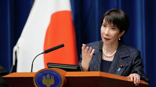 Премьер-министр Японии Санаэ Такаити