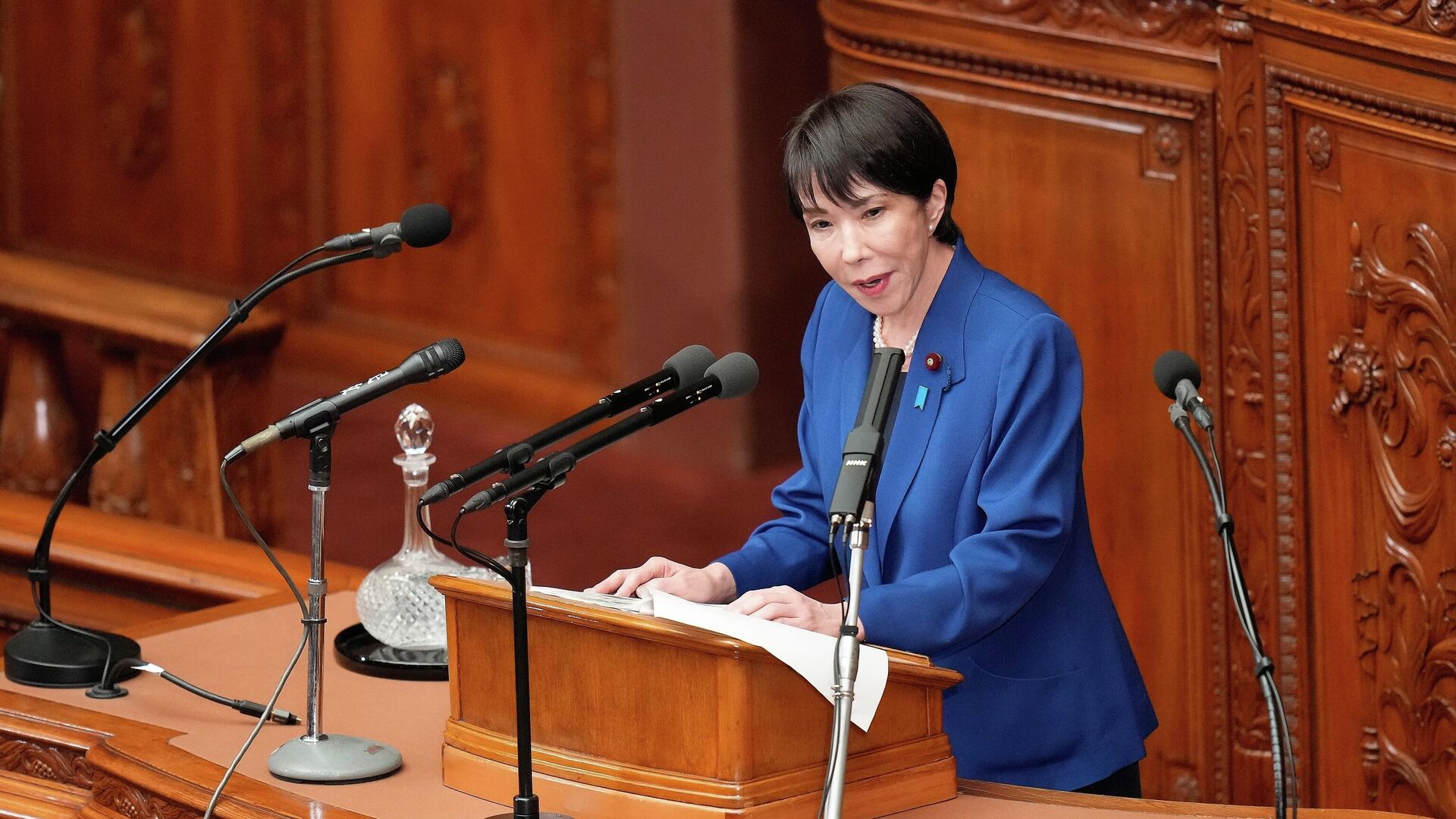 Премьер-министр Японии Санаэ Такаити Премьер-министр Японии Санаэ Такаити - РИА Новости, 1920, 11.11.2025